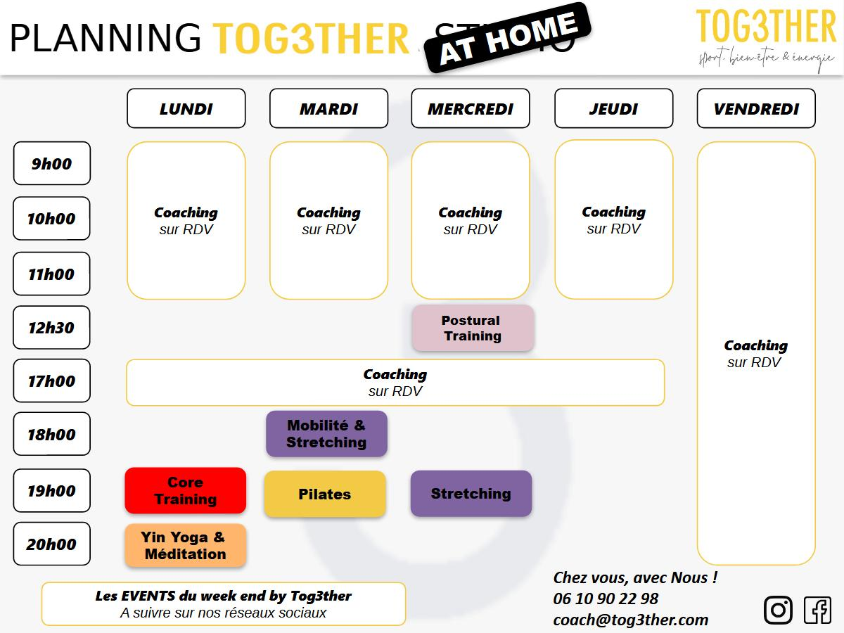 Tog3ther Cours De Yoga En Ligne Marseille 13012 Planning Together At Home